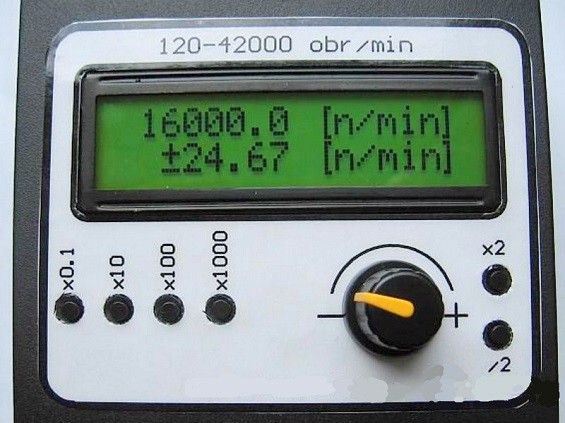 Готовый стробоскоп для измерения оборотов