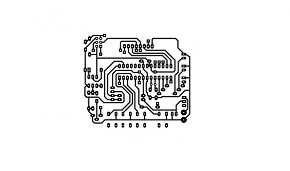 Разводка платы при создании домашнего барометра
