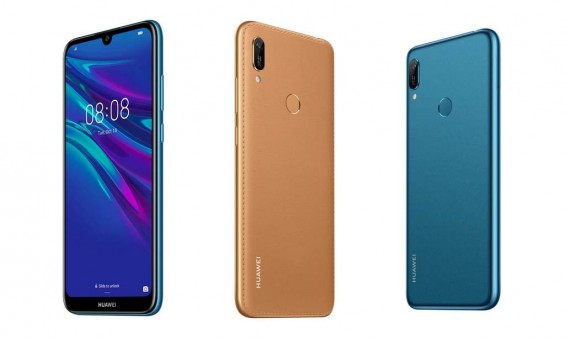 Варианты расцветки смартфона Huawei Y6 2019