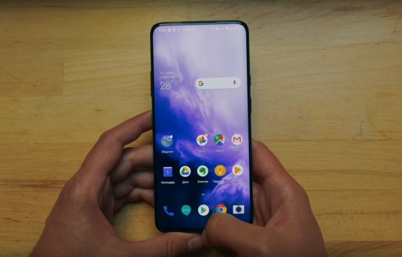 Интерфейс меню OnePlus 7 Pro