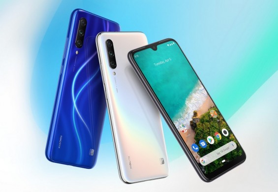 Смартфоны Xiaomi Mi A3 разных цветов