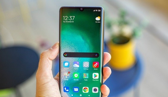 Передняя панель Xiaomi Mi Note 10