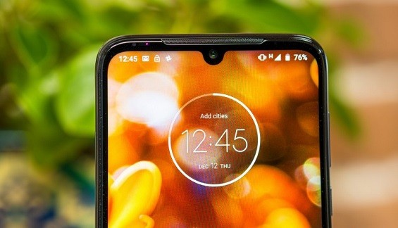 Передняя панель Moto G8 Plus