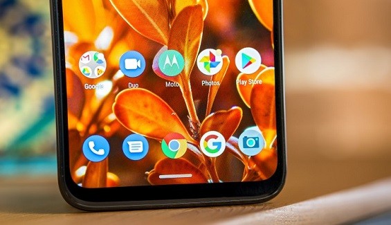 One Button Nav в Moto G8 Plus