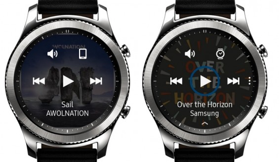 Музыкальный плеер на Samsung Gear S3