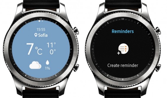 Стандартные приложения Samsung Gear S3