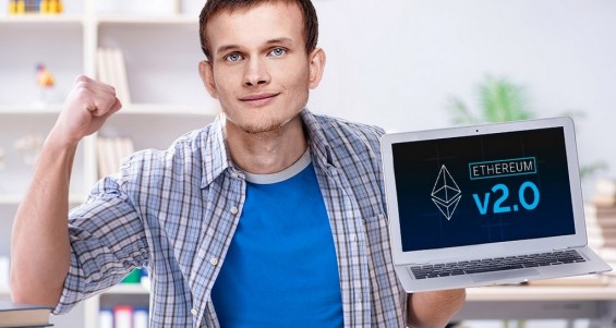 Виталик Бутерин демонстрирует запущенную сеть Ethereum 2.0