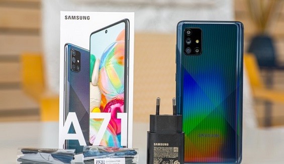 Комплектация Samsung Galaxy A71