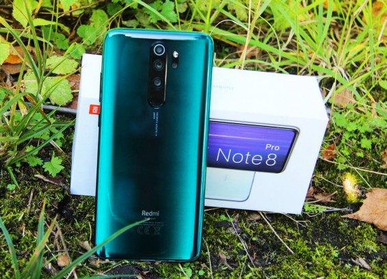 Смартфон Xiaomi Redmi Note 8 Pro и упаковка от него