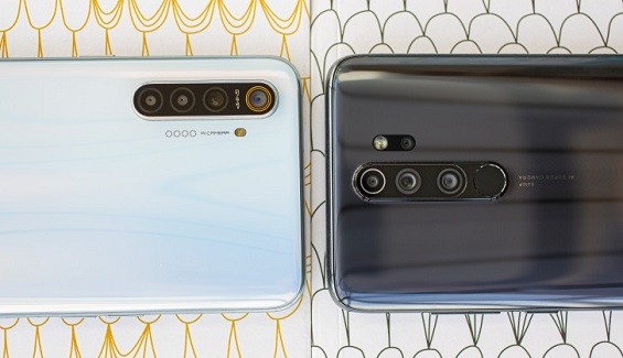 Основные камеры Realme X2 и Redmi Note 8 Pro