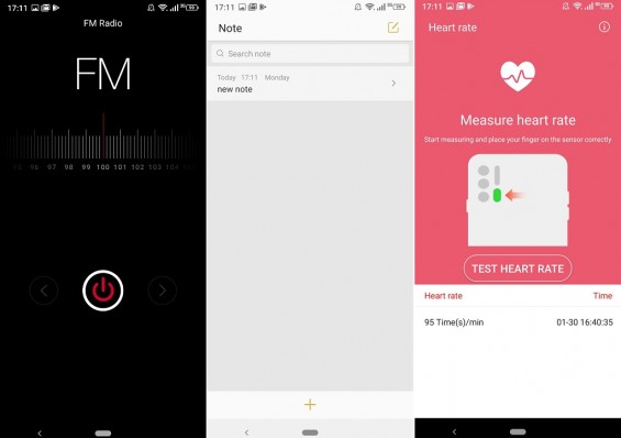 FM radio, Заметки, Heart Rate в Ulefone Armor 7