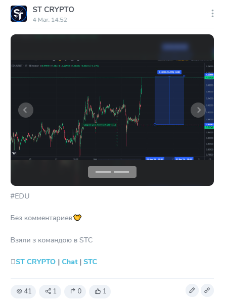 ST CRYPTO телеграм