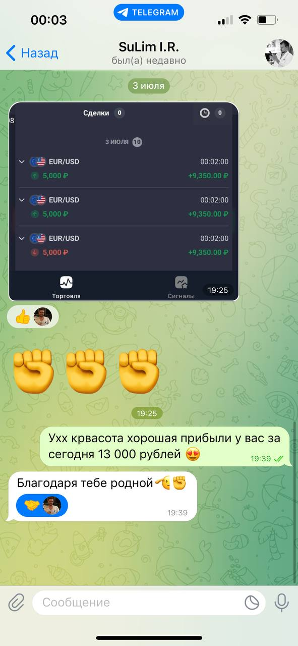 Трейдер Павел VIP SIGNAL