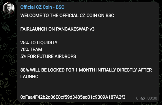cz official coin
