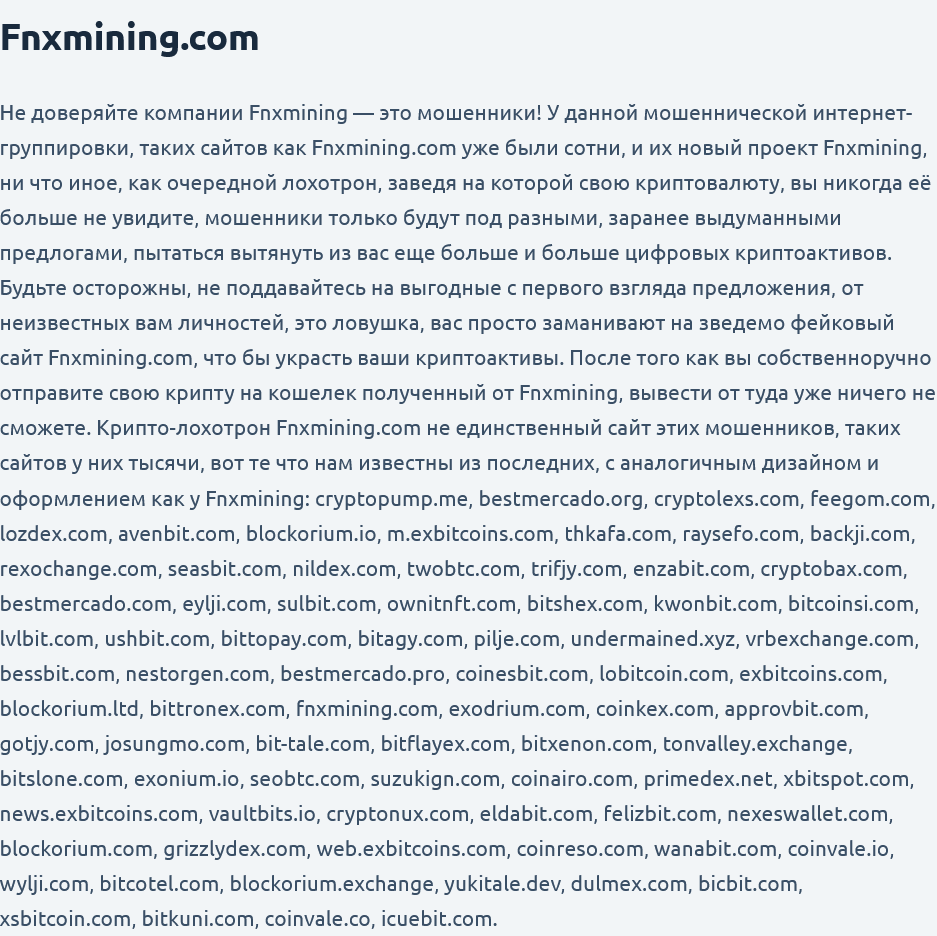 fnxmining com
