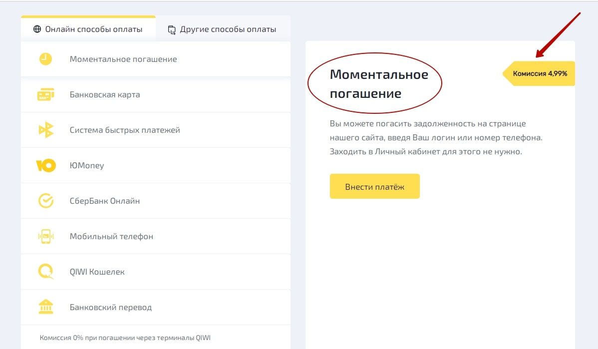 Webbankir сайт