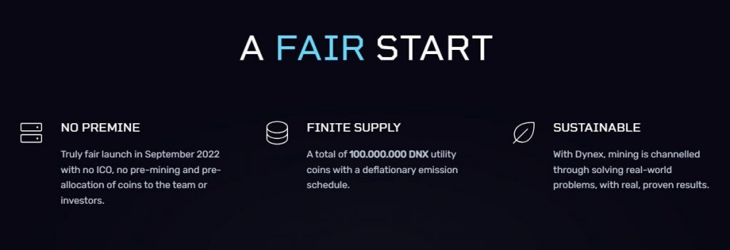 Dynex старт