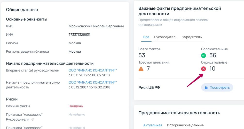 finance 1 данные