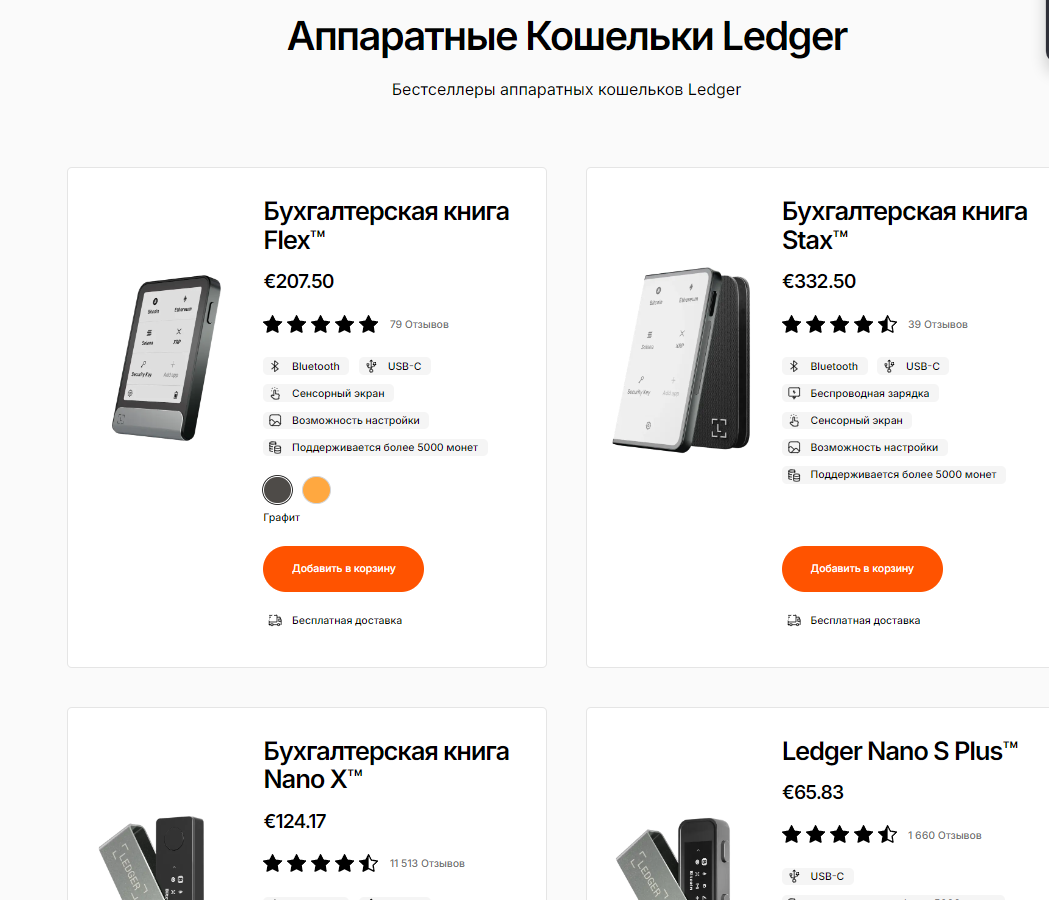 леджер крипта кошелек как пользоваться