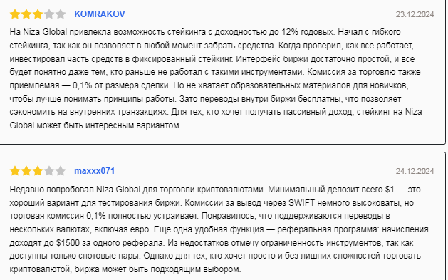 niza криптовалюта