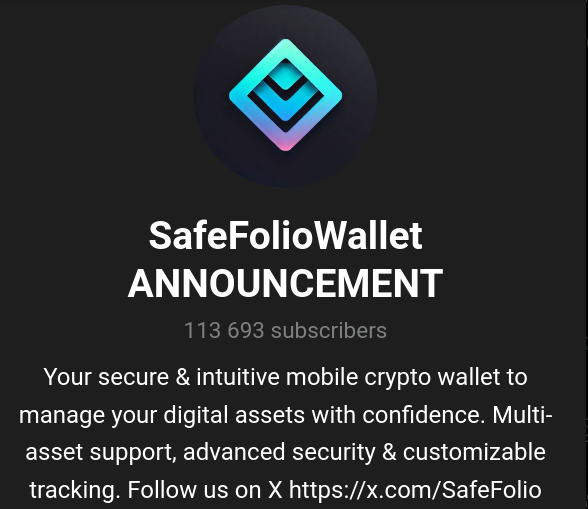 safefolio wallet