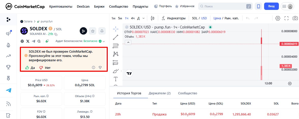 solanex ai new paradigm dex