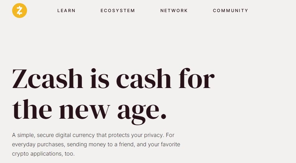 Zcash сайт