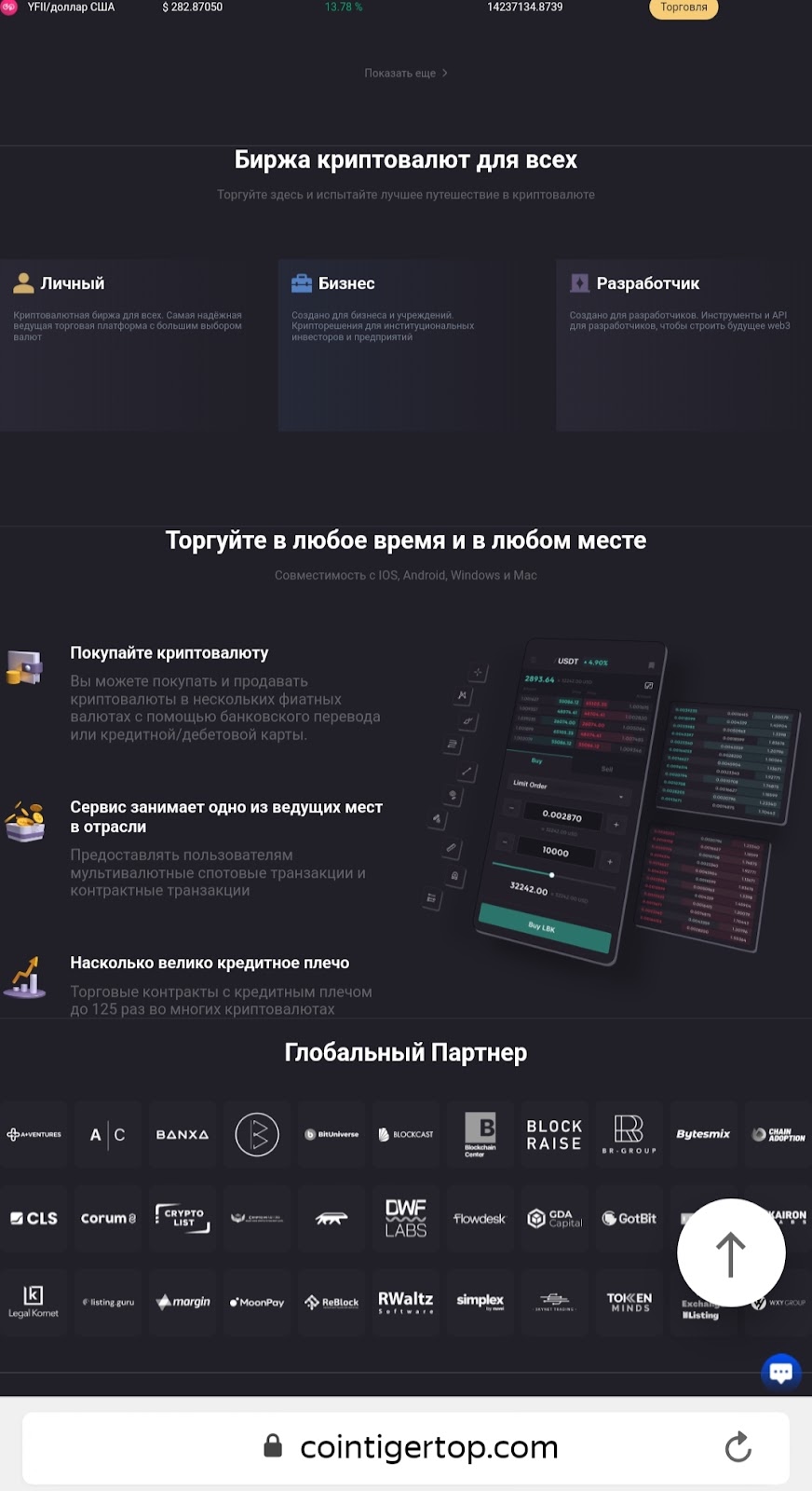CoinTiger биржа