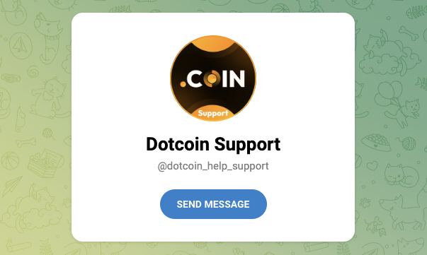 dot coin когда листинг