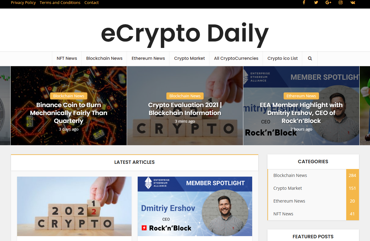 ecryptodaily com отзывы