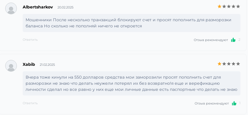 finayrex отзывы
