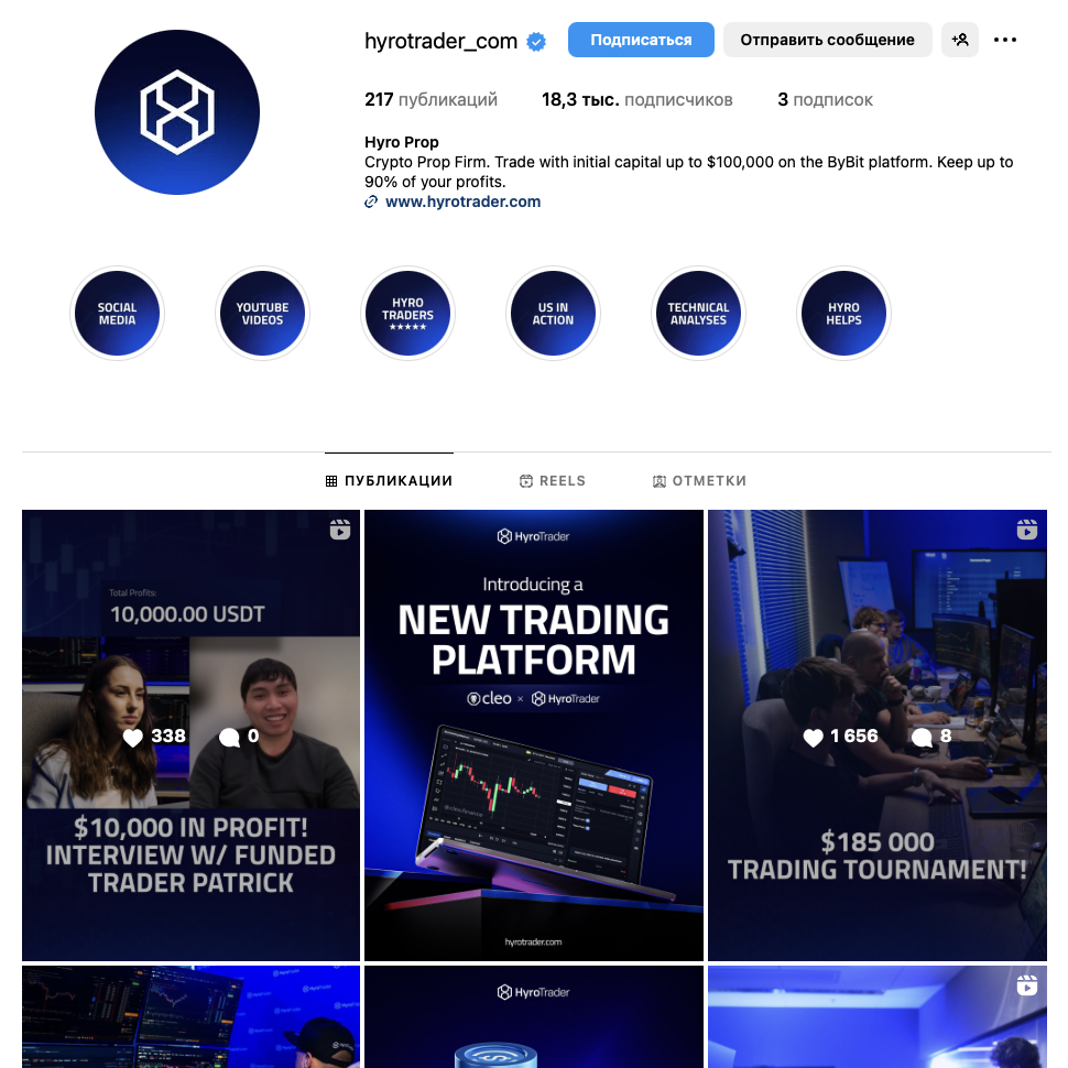 HyroTrader Crypto Prop Trading Firm
