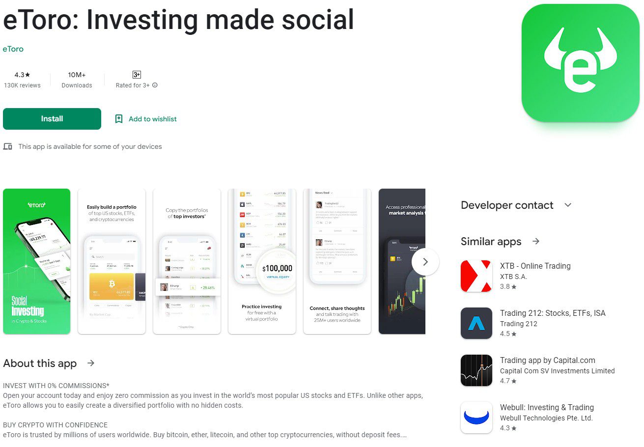 etoro платформа