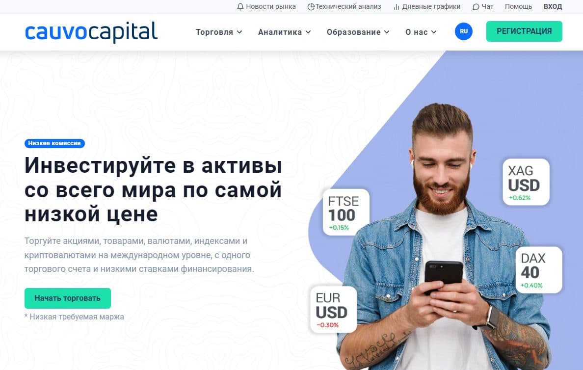Cauvocapital платформа
