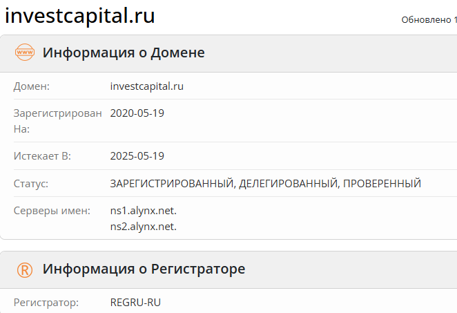 Investcapital отзывы