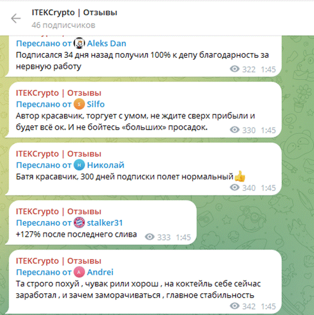 itekcrypto трейдер