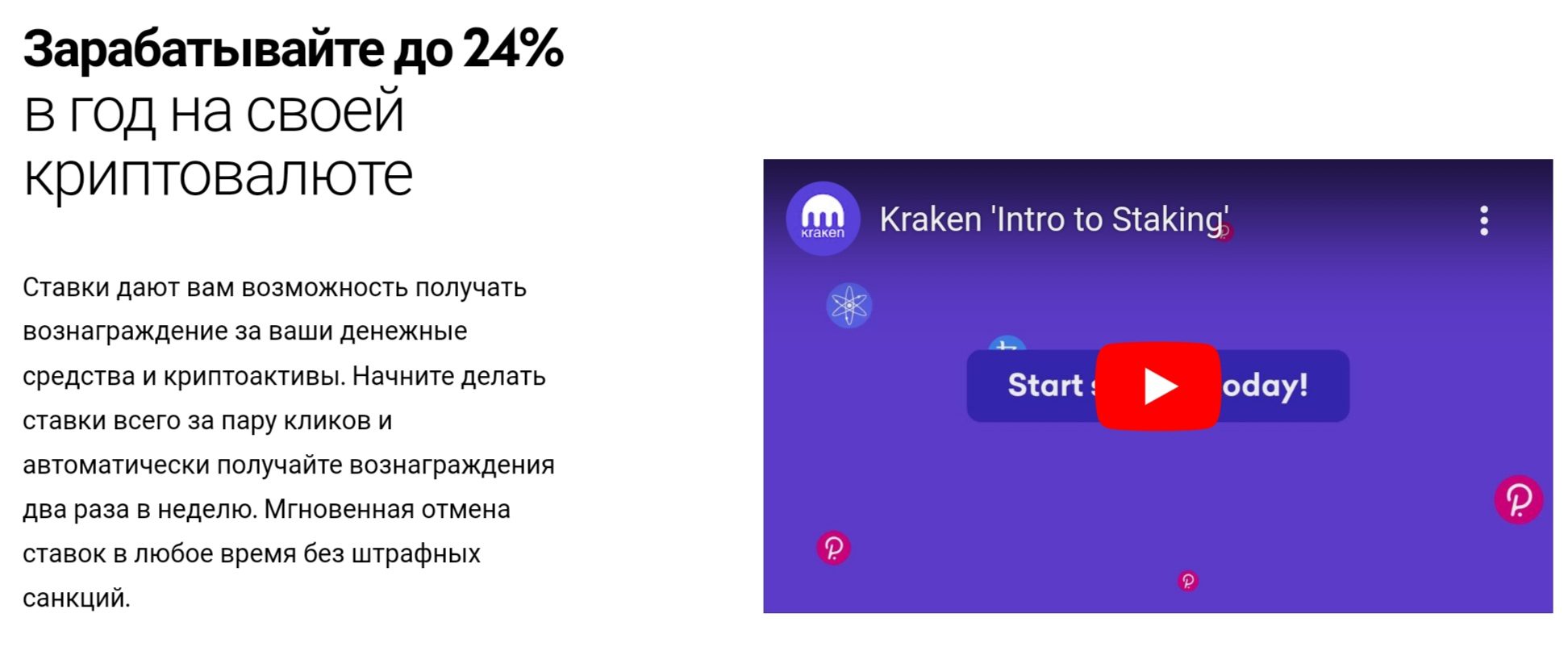 Кракен биржа видео