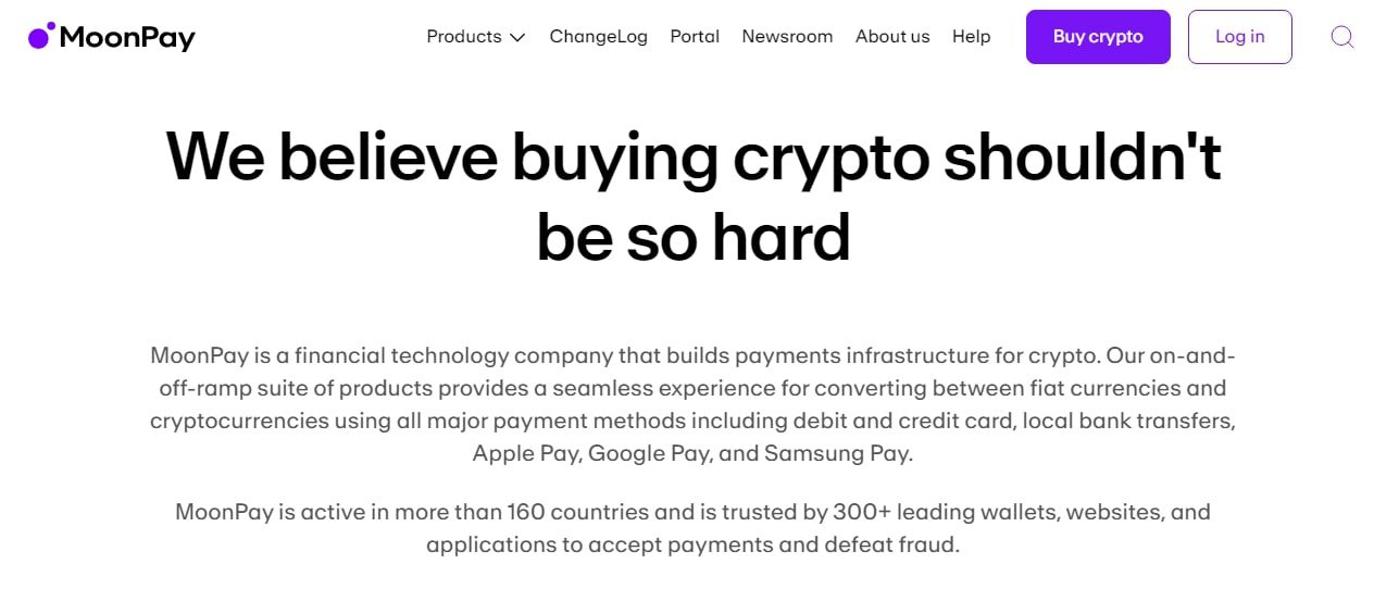 MoonPay сайт