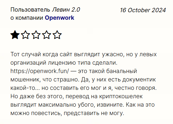 openwork отзывы