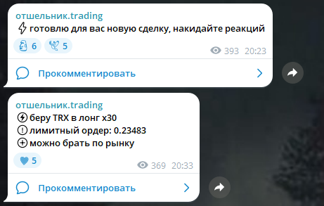 Отшельник Trading