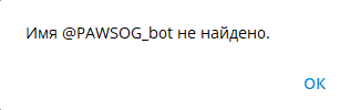 paws telegram