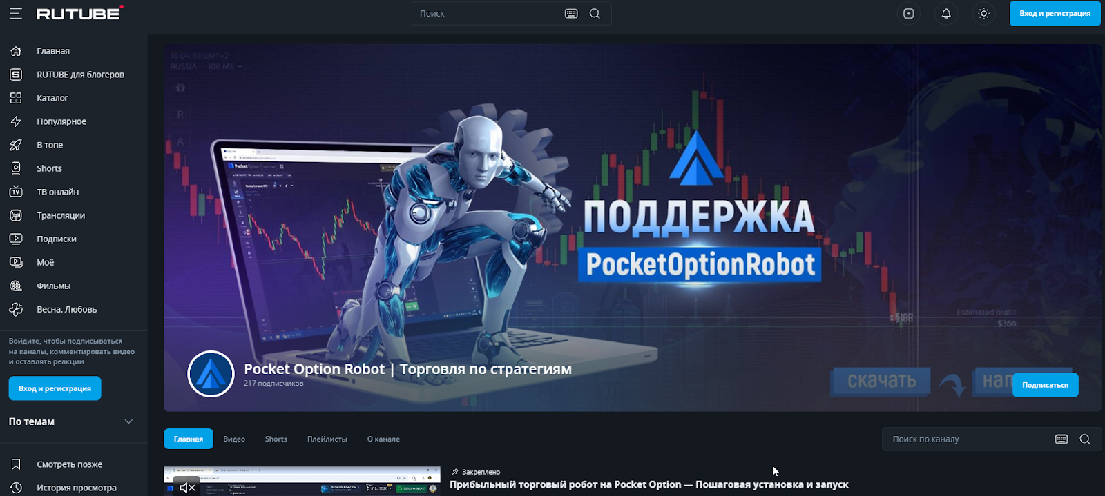 pocketoptionrobot com