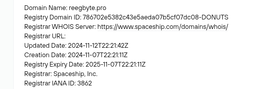 reegbyte могут ли в нем забанить