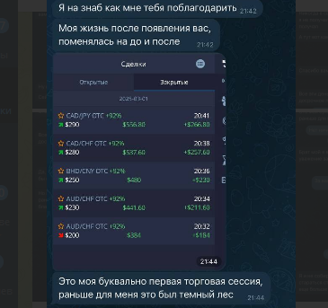 сигналы от титова