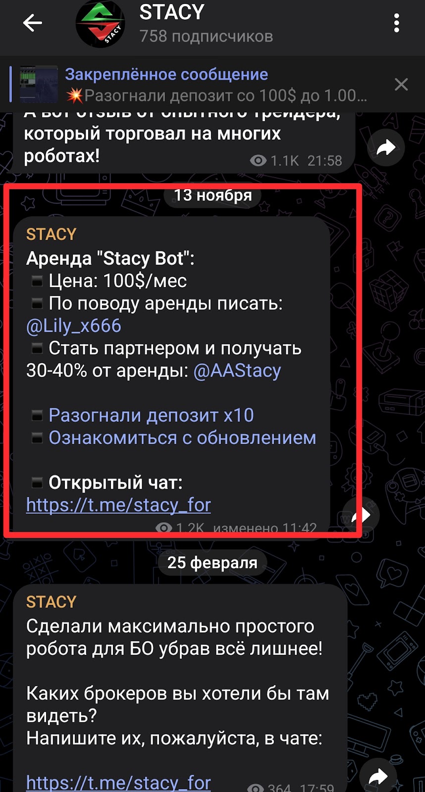 stacy bot