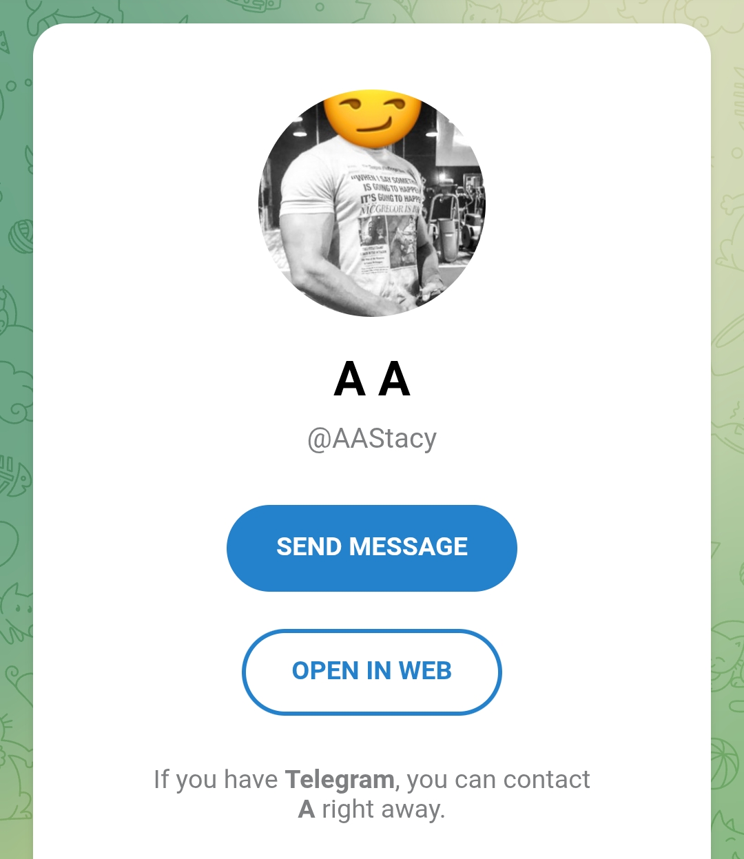 stacy telegram