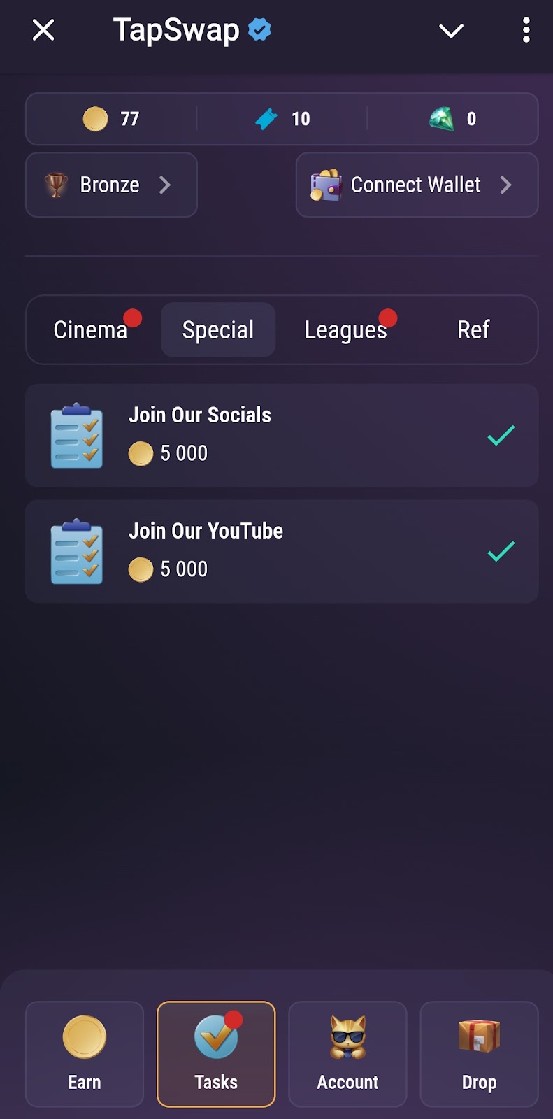 Tap Swap bot