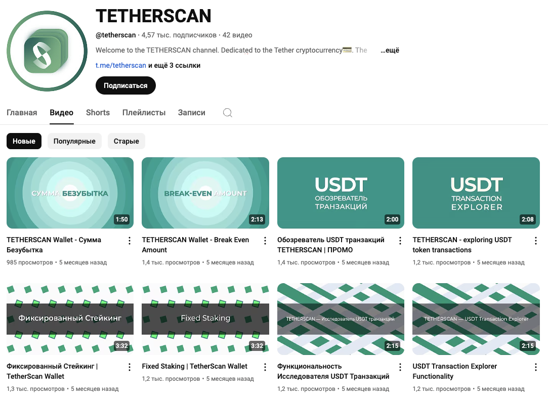 tetherscan новости пирамида