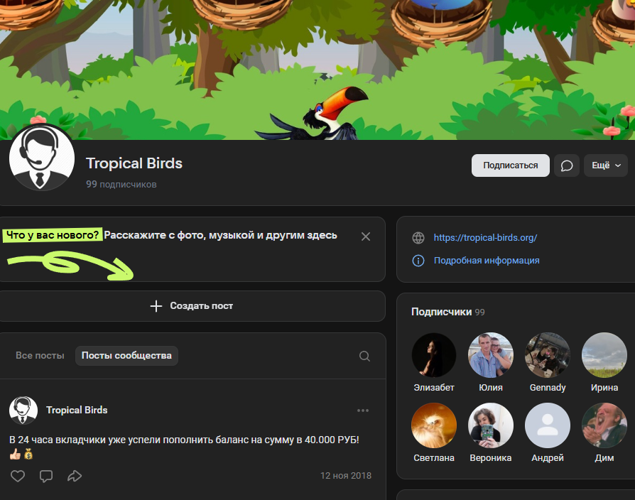 tropic birds скам
