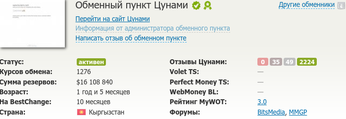 tsunami cash отзывы